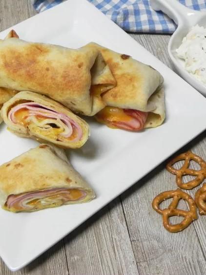 Ham & Cheese Wraps